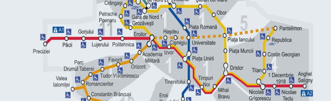Metro Map Bucharest
